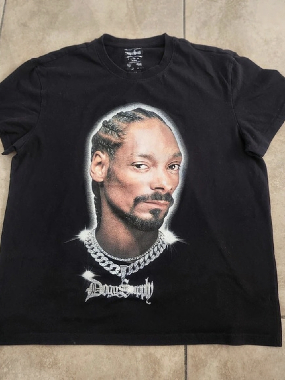 Dogg Supply Snoop Dogg graphic tee Graphic Tee Black XL